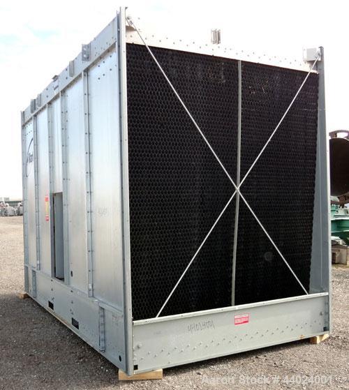 Used Marley NC Class Single Cell Cooling Tower, Model NC8304HG, Serial 825477-A1. Approximately 300 Nominal Tons. Galvanized steel housing. Designed to cool 1000 gallons per minute from 95 degrees F ...