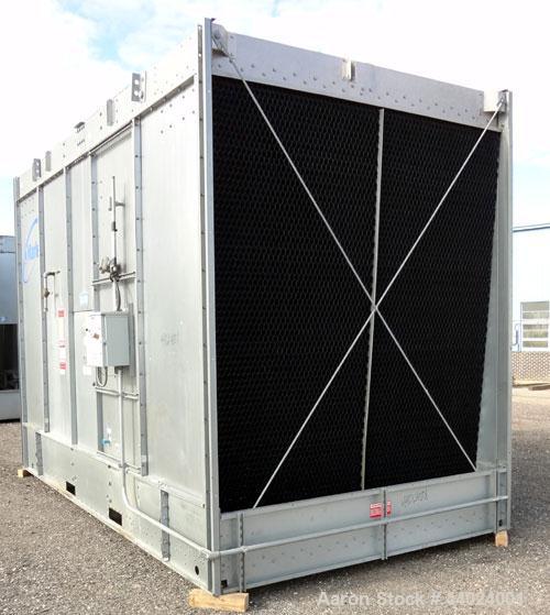 Used Marley NC Class Single Cell Cooling Tower, Model NC8304HG, Serial 825477-A1. Approximately 300 Nominal Tons. Galvanized steel housing. Designed to cool 1000 gallons per minute from 95 degrees F ...