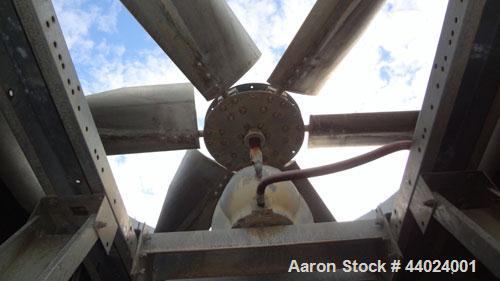 Used Marley NC Class Single Cell Cooling Tower, Model NC8304HG, Serial 825477-A1. Approximately 300 Nominal Tons. Galvanized steel housing. Designed to cool 1000 gallons per minute from 95 degrees F ...