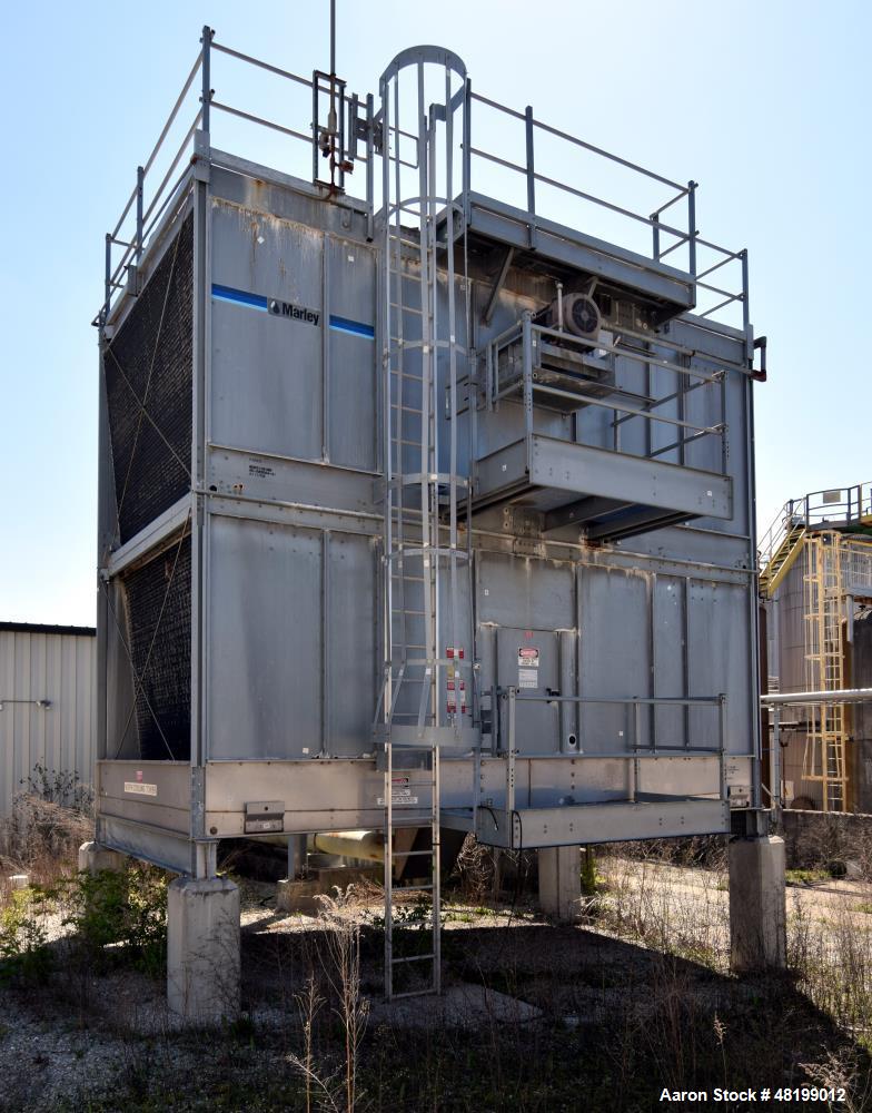 Used- Marley NC Series Packaged Double-Flow Cross-Flow Cooling Tower, 833 Tons,