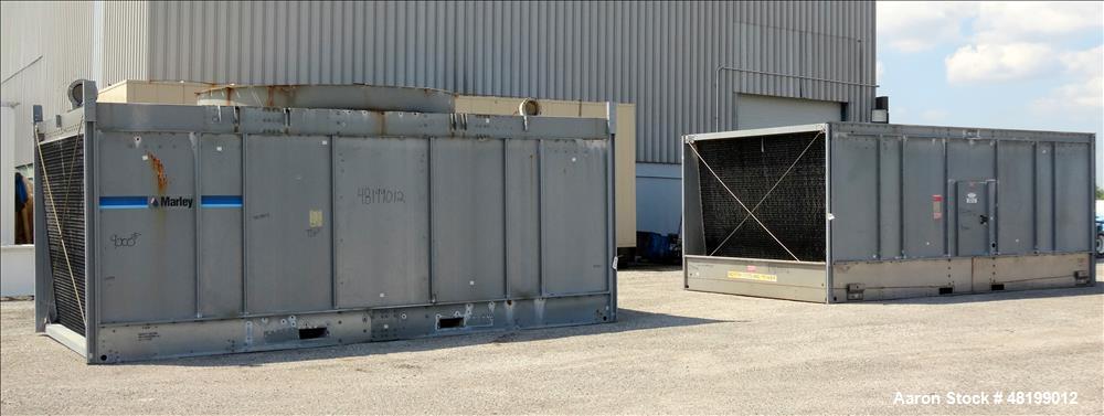 Used Marley NC Series Packaged Double-Flow Cross-Flow Cooling Tower, 833 Tons,