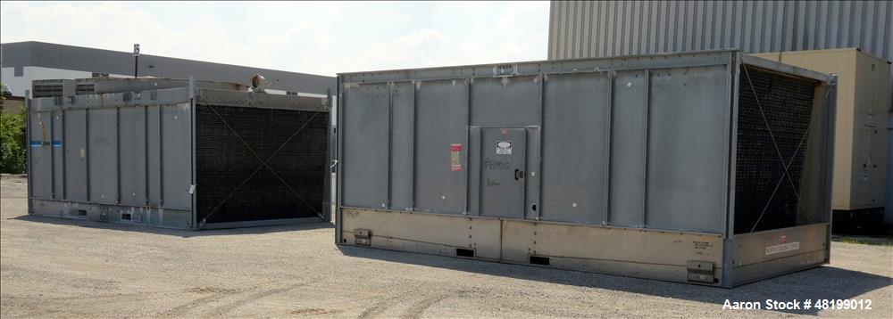 Used Marley NC Series Packaged Double-Flow Cross-Flow Cooling Tower, 833 Tons,