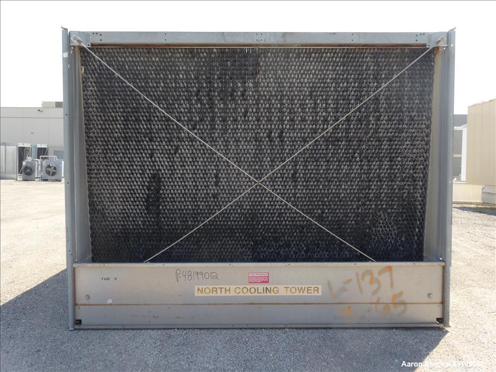 Used Marley NC Series Packaged Double-Flow Cross-Flow Cooling Tower, 833 Tons,