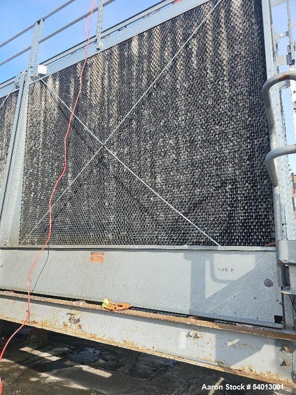 Used Marley NC8407UAS3GGF 3-Cell Crossflow Cooling Tower – 2100 Tons, 6300 GPM, 2018