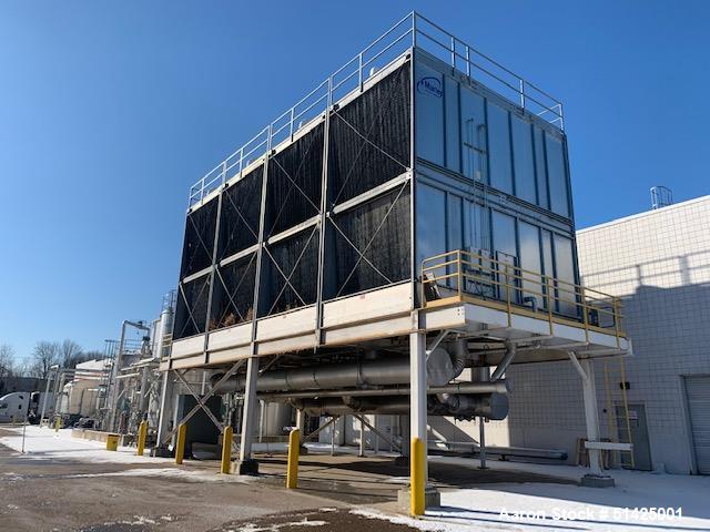 Used SPX Marley NC Crossflow Cooling Tower, Model NC 8413, Stainless steel Pan.