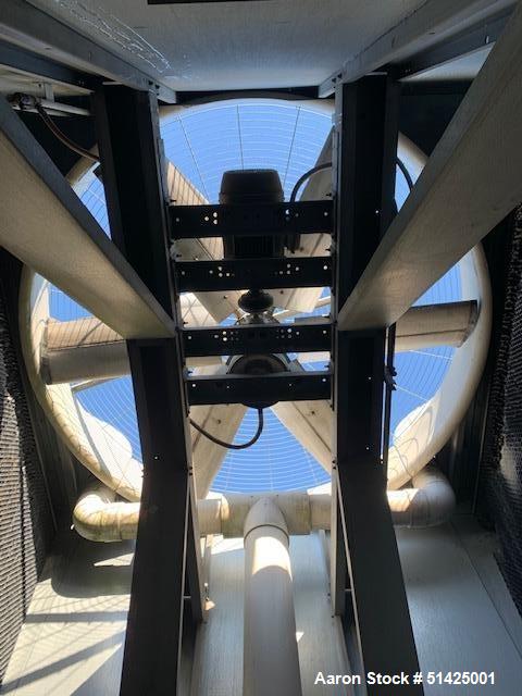 Used SPX Marley NC Crossflow Cooling Tower, Model NC 8413, Stainless steel Pan.
