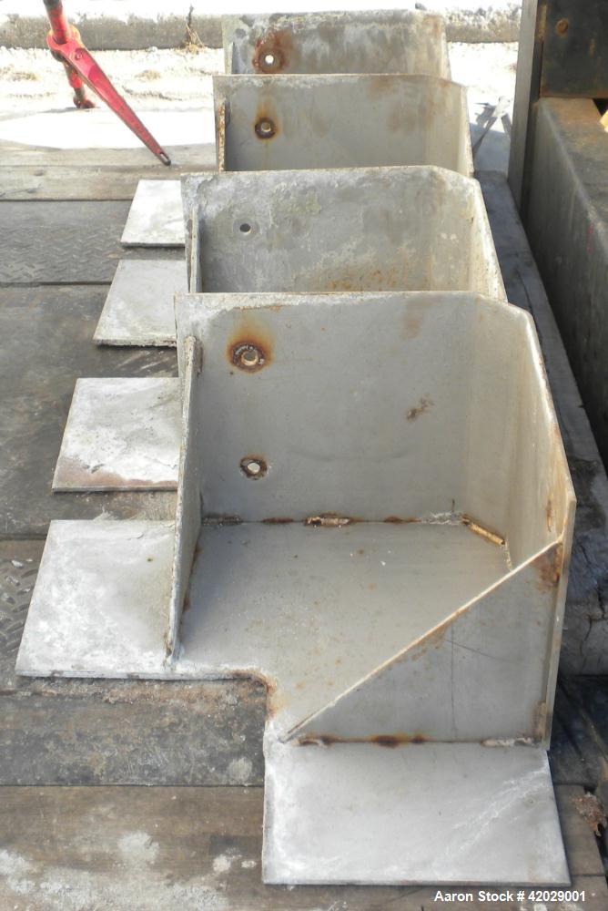 Used Tower Tech Modular Cooling Tower, approximately 2000 tons, model TTEF-288-319, fiberglass construction. Triple cell unit. Total 6000 gallons per minute, HWT-95.00, CWT-85.00, WBT-78.00. Includes...