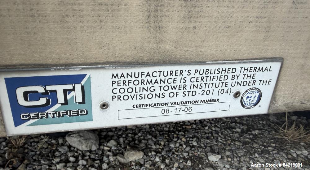 Tower Tech TTXL-061975 Cooling Tower – 600 Ton Modular Open Circuit FRP Unit