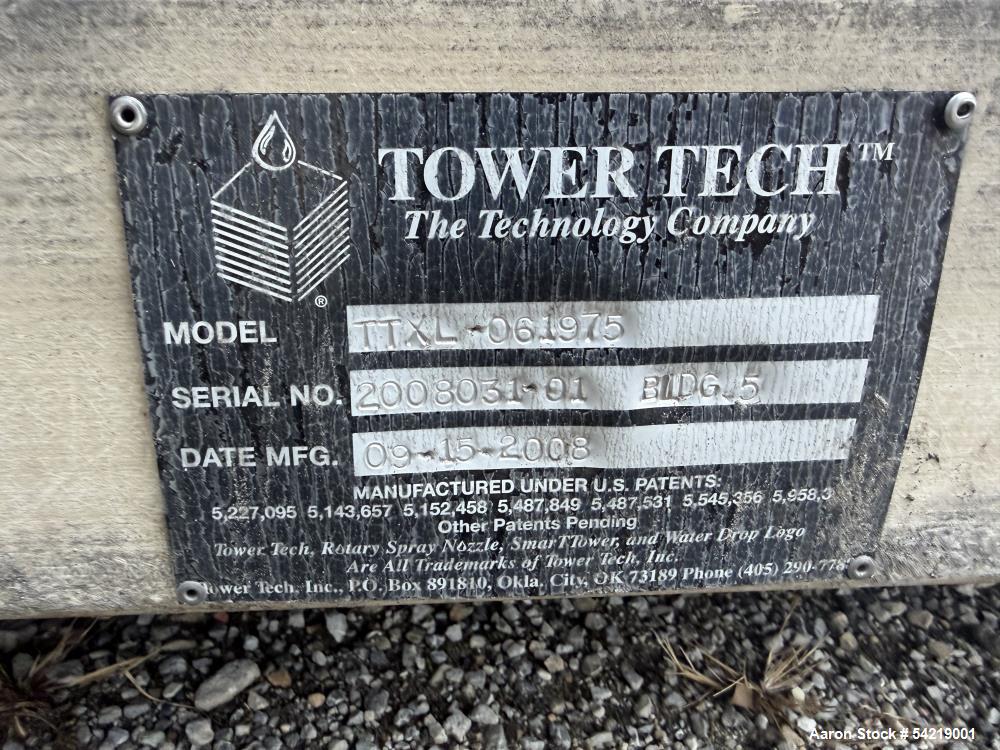 Tower Tech TTXL-061975 Cooling Tower – 600 Ton Modular Open Circuit FRP Unit