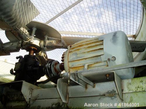 Used Tri-Thermal 300 Ton Stainless Steel Cooling Tower. Flow rate of approximately 900 gpm.