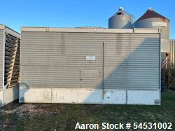 Used BAC Series 3000 Cooling Tower. Heavy Gauge Panel Construction. 4 in Cold Water Connections, Connections Less Than 4 in ...