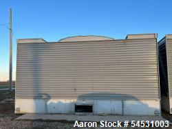 Used BAC Series 3000 Cooling Tower. Heavy Gauge Panel Construction. 4 in Cold Water Connections, Connections Less Than 4 in ...