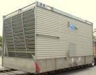 Used Baltimore Aircoil Series 3000 Induced Draft, Crossflow Single Cell Cooling Tower, Nominal 550 Tons, Model 33568WST. Fiberglass housing, 304 stainless steel cold and hot water basin. Vertical air...