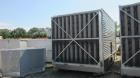 Unused- BAC Stainless Steel Cooling Tower, Model 3455A-MM-2/QX. Dual cell, each cell is approximately 455 tons and capable of cooling approximately 1365 US gallons per minute of water from 95 degrees...