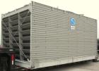 Used Baltimore Aircoil Series 3000 Induced Draft, Crossflow Single Cell Cooling Tower, Nominal 985 Tons, Model 3985A/V. Galvanized steel housing, 304 stainless steel cold water basin. Vertical air di...