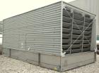 Used Baltimore Aircoil Series 3000 Induced Draft, Crossflow Single Cell Cooling Tower, Nominal 985 Tons, Model 3985A/V. Galvanized steel housing, 304 stainless steel cold water basin. Vertical air di...