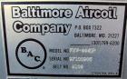 Used Baltimore Aircoil FXV Closed Circuit Cooling Tower, Model FXV-444DP. Nominal tons 140. Galvanized steel housing. Designed to cool 420 gallons per minute from 95 degrees F hot to 85 degrees F. co...