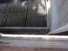 Used Baltimore Aircoil FXV Closed Circuit Cooling Tower, Model FXV-444DP. Nominal tons 140. Galvanized steel housing. Designed to cool 420 gallons per minute from 95 degrees F hot to 85 degrees F. co...