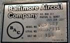 Used Baltimore Aircoil BAC Series V Evaporative Condenser, Nominal 541 Tons, Model VC2-541. Galvanized steel housing. Dual axial fan, each approximate 60