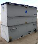 Used Baltimore Aircoil Cooling Tower, Model VXT-105C. Approximately 105 ton capacity. Galvanized housing, forced draft, pressurized water distribution, centrifugal fans, approximate 23,100 cfm, drive...