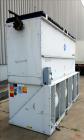 Used Baltimore Aircoil Cooling Tower, Model VXT-105C. Approximately 105 ton capacity. Galvanized housing, forced draft, pressurized water distribution, centrifugal fans, approximate 23,100 cfm, drive...