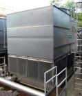 Used- Evapco Cooling Tower, model AT-112-620-S,728 nominal tons. Galvanized top section, 304 stainless steel pan/strainers.
