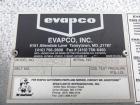 Used Evapco Cooling Tower, Model AT-212-928, approximately 800 tons.  Entering water temperature of 90 deg F, discharge temperature of 80 deg F with a 66 deg F wet bulb at 4,353 gallons per minute to...