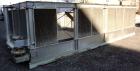 Used Evapco Closed Circuit Cooling Tower, Model ATW 276C. Nominal capacity 1066 tons. Galvanized steel housing, 304 stainless steel basin. Unit designed to cool 1600 gallons per minute from 95 degree...