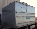 Used Evapco Closed Circuit Cooling Tower, Model ATW 276C. Nominal capacity 1066 tons. Galvanized steel housing, 304 stainless steel basin. Unit designed to cool 1600 gallons per minute from 95 degree...