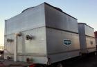 Used Evapco Closed Circuit Cooling Tower, Model ATW 276C. Nominal capacity 1066 tons. Galvanized steel housing, 304 stainless steel basin. Unit designed to cool 1600 gallons per minute from 95 degree...