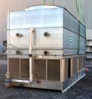 Used Evapco Closed Circuit Cooling Tower, Model ATW 276C. Nominal capacity 1066 tons. Galvanized steel housing, 304 stainless steel basin. Unit designed to cool 1600 gallons per minute from 95 degree...