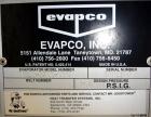 Used Evapco Series Industrial Evaporator, Model NTL1-2783-500L