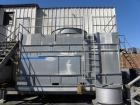 Used Marley 220 Series Single Cell Cooling Tower, 200 Ton, Model 221-221. Galvanized steel housing. Designed to cool 600 GPM from 95 deg F (Hot) to 85 deg F (Cold) at 78 deg F Wet Bulb. 84’’ Diameter...