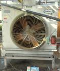 Used Marley Series 3800 Aquatower Cooling Tower, nominal tons 60, model 3842, fiberglass construction. 42’’ diameter fan driven by an approximate 3 hp motor. Includes a centrifugal pump.