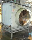 Used Marley Series 3800 Aquatower Cooling Tower, nominal tons 60, model 3842, fiberglass construction. 42’’ diameter fan driven by an approximate 3 hp motor. Includes a centrifugal pump.