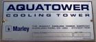 Used Marley Aquatower Cooling Tower, Model 4871SS,