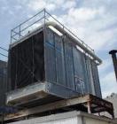 Used Marley NC Class Single Cell Cooling Tower, Model NC 4011, serial #1-809-91. Approximately 210 nominal tons, 25 hp, 630 gallons per minute, year 1991.