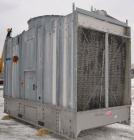 Used Marley NC Series Single Cell Cooling Tower, 180 Ton, Model NC1021CM. Galvanized steel housing, stainless steel bottom pan. 72’’ Diameter fan, driven by a 10hp, 3/60/230/460 volt, 1735 rpm motor.
