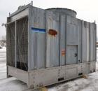 Used Marley NC Series Single Cell Cooling Tower, 180 Ton, Model NC1021CM. Galvanized steel housing, stainless steel bottom pan. 72’’ Diameter fan, driven by a 10hp, 3/60/230/460 volt, 1735 rpm motor.