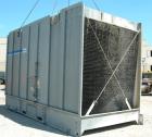 USED: Marley cooling tower, model NC412, nominal capacity 379 ton. Single cell. Galvanized steel housing. 8' diameter fan, driven by a 25 hp, 3/60/230/460 volt, 1770 rpm motor.