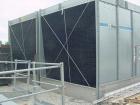 Used Marley Model NC5201CS Serial Cooling Tower, 403 ton. Cooling 1209 GPM of water from 95 deg F to 85 deg F at a 78 deg F wet bulb at 20 hp fan motor. Dimensions: 18'9