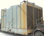 Used Marley NC Series Crossflow Cooling Tower, 475 nominal tons, model NC6101GM. Galvanized construction. Rated capacity 1,425 gallons per minute. 120’’ diameter fan, driven by a 20 hp, 3/60/460 volt...