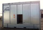 Used Marley NC Class Single Cell Cooling Tower, Model NC8304HG, Serial 825477-A1. Approximately 300 Nominal Tons. Galvanized steel housing. Designed to cool 1000 gallons per minute from 95 degrees F ...
