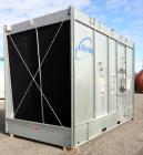 Used Marley NC Class Single Cell Cooling Tower, Model NC8304HG, Serial 825477-A1. Approximately 300 Nominal Tons. Galvanized steel housing. Designed to cool 1000 gallons per minute from 95 degrees F ...