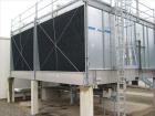 Used Marley Cooling Tower, Model NC8309-E2CS, Approximately 1126 Tons. Nominally rated 16.9 mm btu/hr, 3380 gpm flow rate, 25 hp fan, 460 volt. Serial #205632-NC8309E-2CS-01. Built 2001.