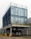 Used SPX Marley NC Crossflow Cooling Tower, Model NC 8413, Stainless steel Pan.