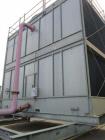 Used Marley Cooling Tower, Model NC 9201. 1200 gallons per minute of cooling water from 57 degrees F to 48 degrees F. Nominal rating 673 tons. Marley series 22.3 gear reducer, reduction ratio 6.12/1....