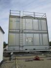 Used Marley Cooling Tower, Model NC 9201. 1200 gallons per minute of cooling water from 57 degrees F to 48 degrees F. Nominal rating 673 tons. Marley series 22.3 gear reducer, reduction ratio 6.12/1....