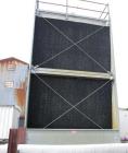 Used Marley Cooling Tower, Model NC 9201. 1200 gallons per minute of cooling water from 57 degrees F to 48 degrees F. Nominal rating 673 tons. Marley series 22.3 gear reducer, reduction ratio 6.12/1....
