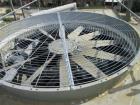 Used Marley Cooling Tower, Model NC 9201. 1200 gallons per minute of cooling water from 57 degrees F to 48 degrees F. Nominal rating 673 tons. Marley series 22.3 gear reducer, reduction ratio 6.12/1....